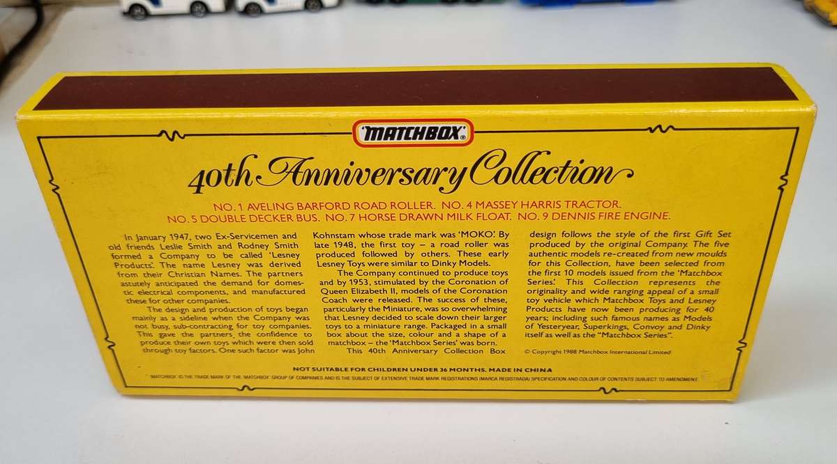 Matchbox Series 40th Anniversary Collection