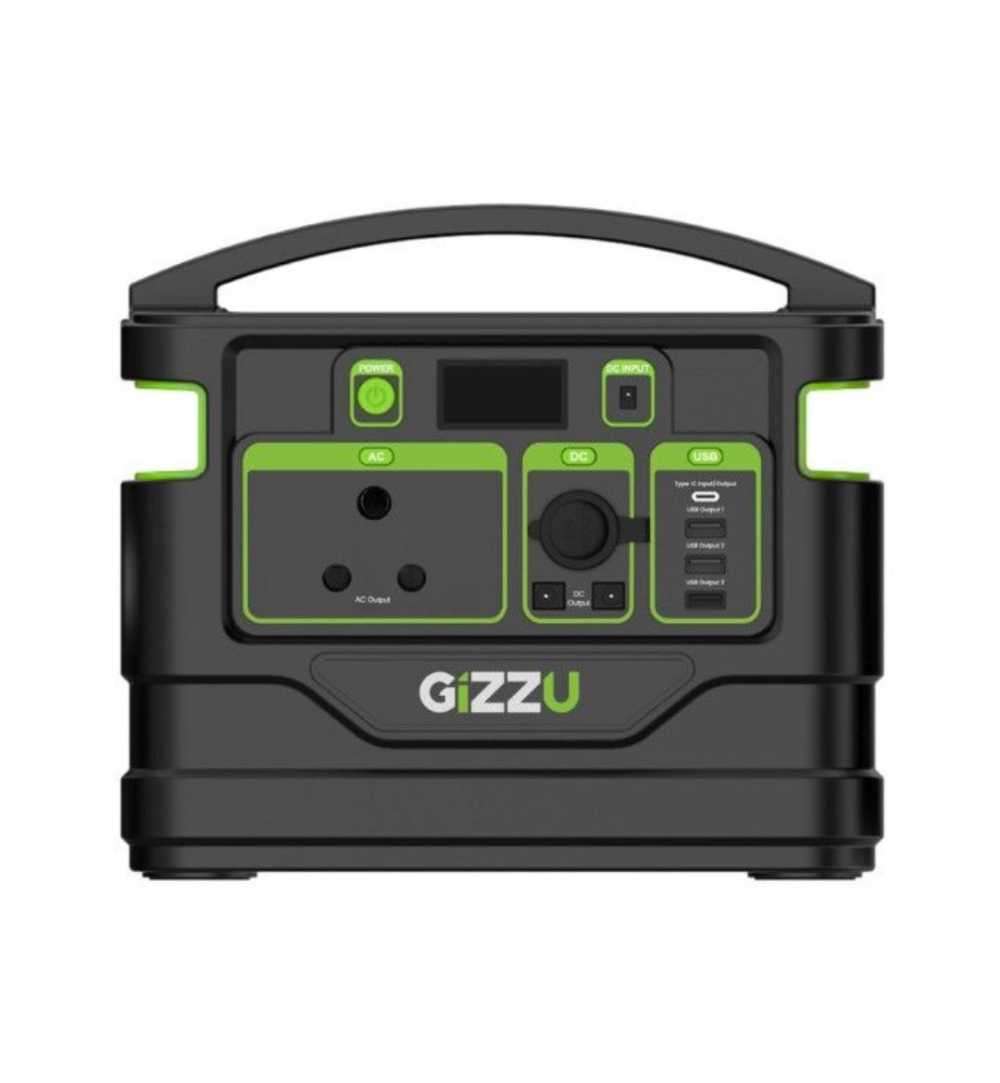 Gizzu 300W 296Wh Portable Power Station 1 x 3 Prong SA Plug Point (Power wherever you go)