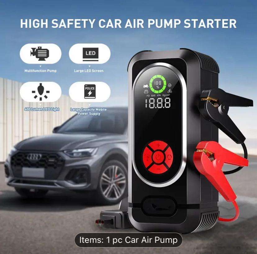 4 in 1 Car jumpstarter with Air compressor (Great product to have)
