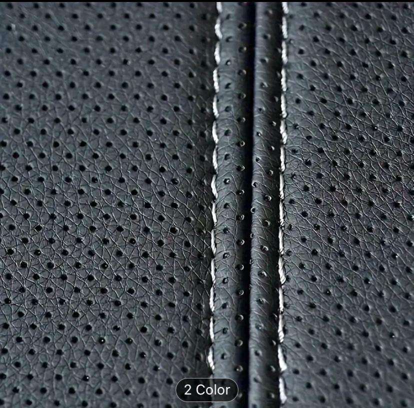 Car Seat Covers Full Set, PVC Leather waterproof and wear resistant.