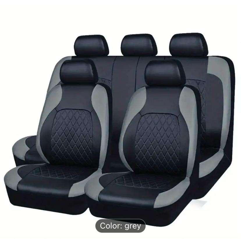 Full Set Car Cover Seat, Fit Faux leather  (Waterproof and wear resistant)