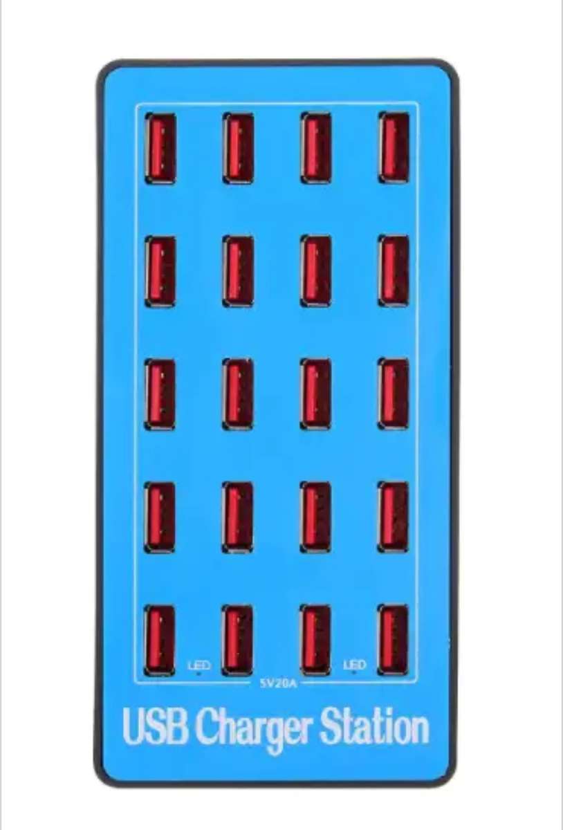 20 ports USB Charging Station.