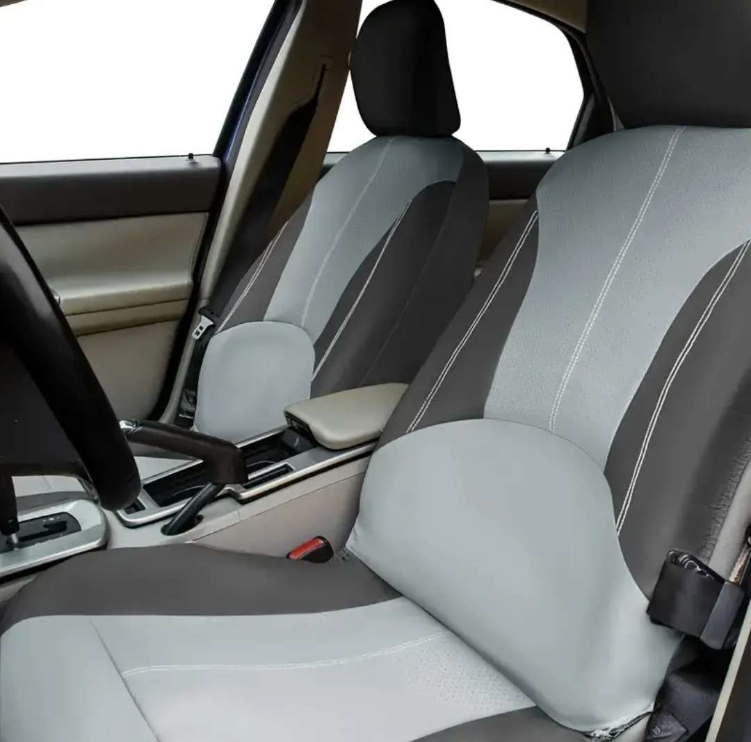 Car Seat Covers Full Set, PVC Leather waterproof and wear resistant.