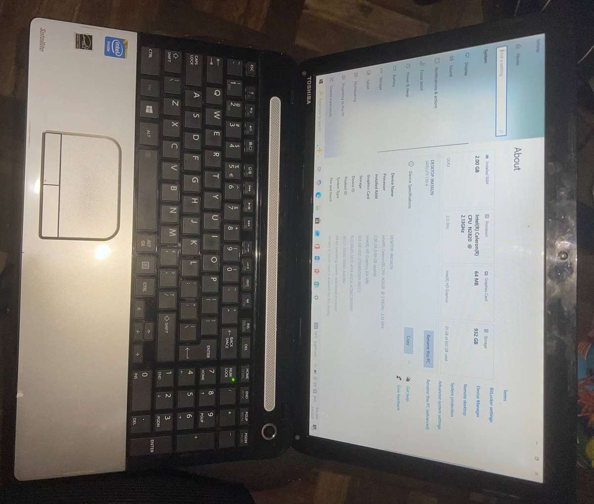 Toshiba Satellite C50-A 15.6