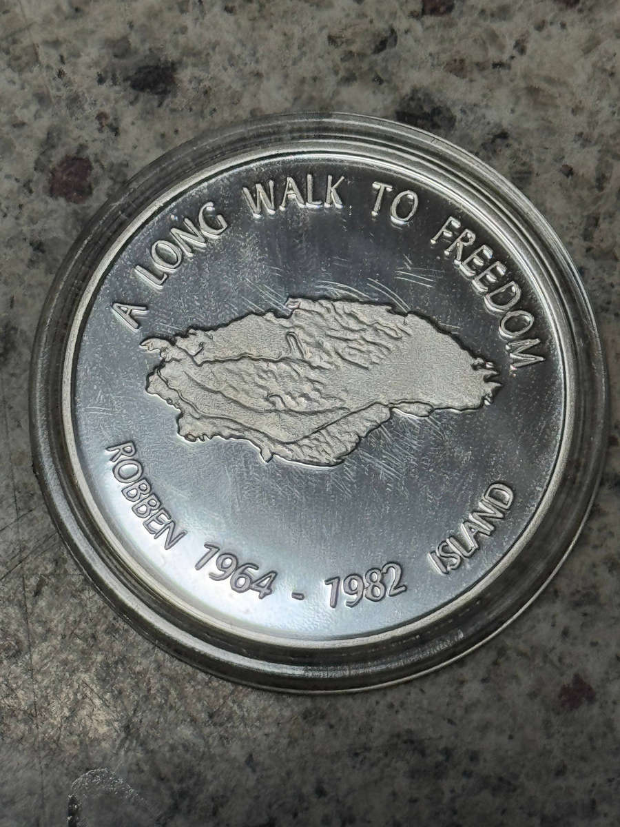 1 Oz Mandela Long walk to Freedom Coin