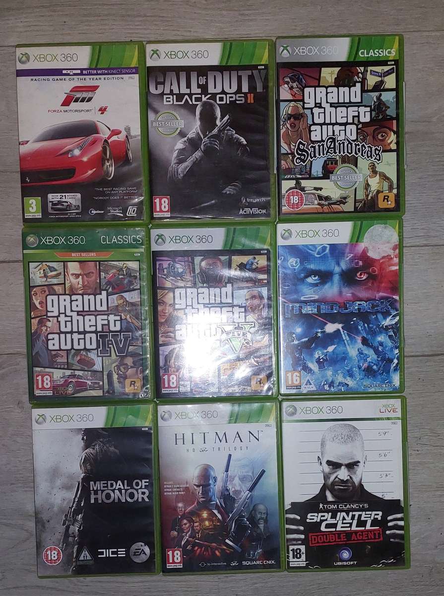 Xbox 360 Games Bundle