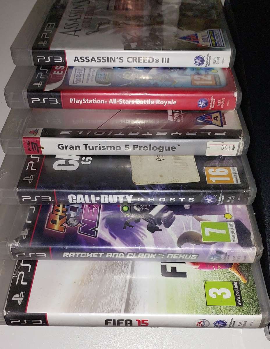 Playstation 3 Console + 6 Games