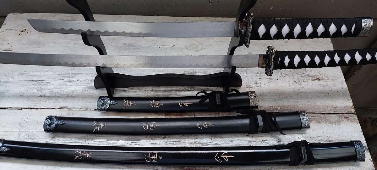 Katana Sword Japanese Set
