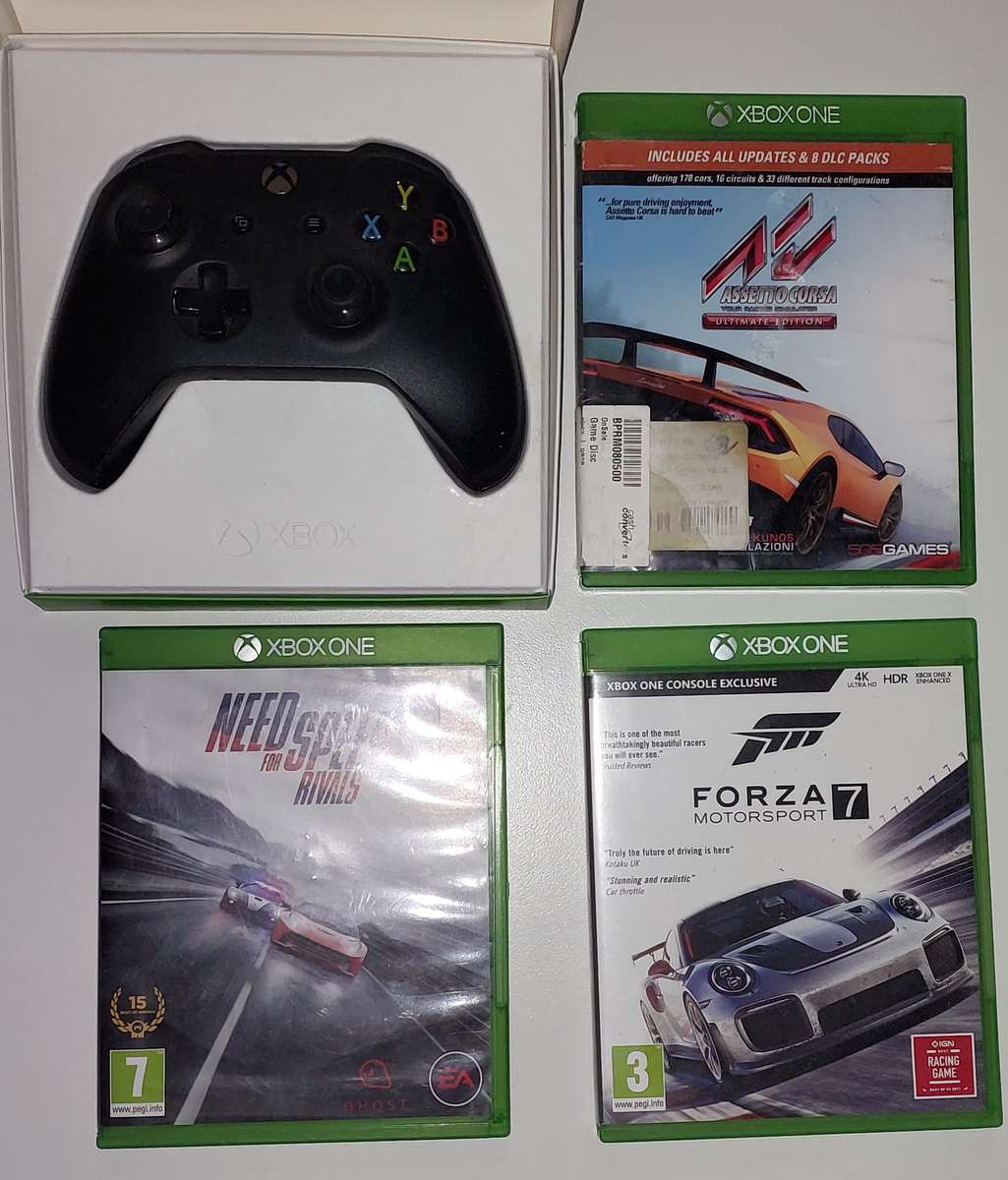 Xbox 1 Controller + 3 Games