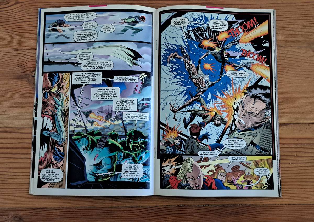 Marvel Comics Weapon X (1995 1st Series) #4 rare almost vintage collectable