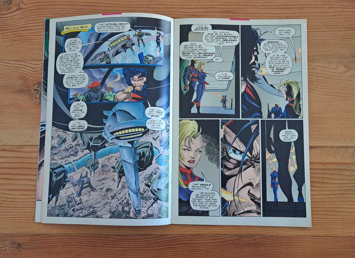 Marvel Comics Weapon X (1995 1st Series) #4 rare almost vintage collectable