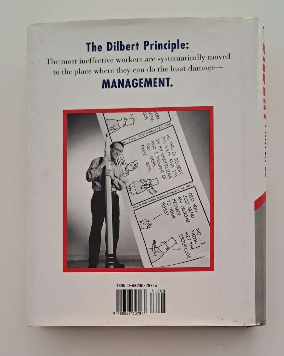 The Dilbert Principle By Scott Adams comic comedy humor business finance workplace