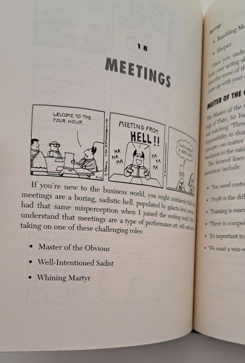 The Dilbert Principle By Scott Adams comic comedy humor business finance workplace