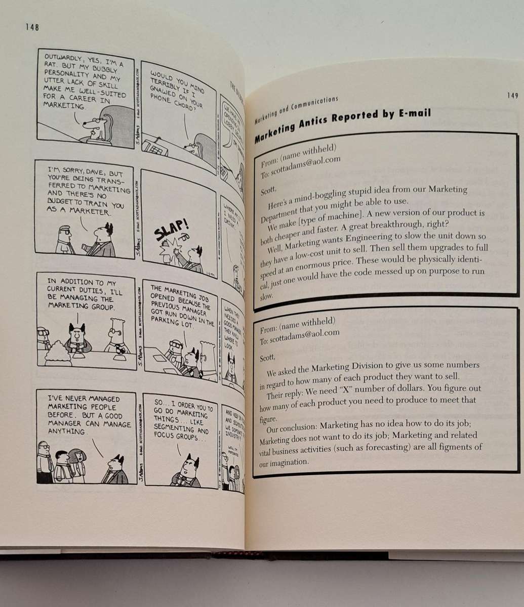 The Dilbert Principle By Scott Adams comic comedy humor business finance workplace