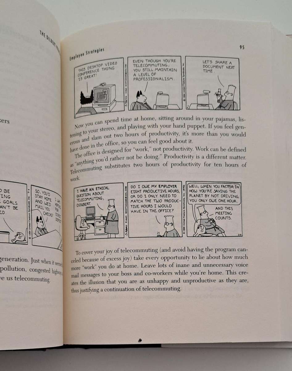 The Dilbert Principle By Scott Adams comic comedy humor business finance workplace