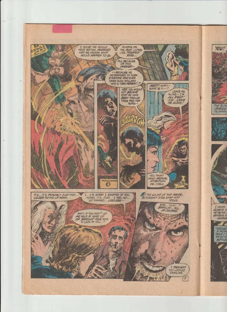 Swamp Thing #17 (1982 2nd Series) DC Comic Books vintage old rare retro