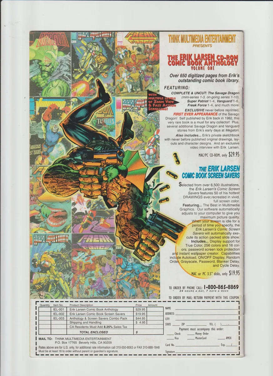 Savage Dragon (1993 2nd Series) #24 Image comic books retro old rare vintage collectable