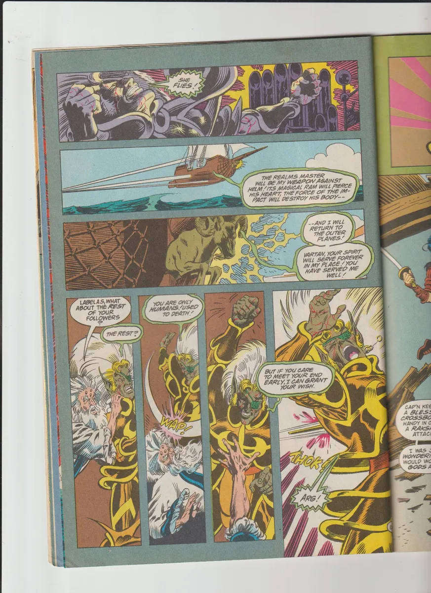Forgotten Realms (1989) #18 DC comic book old rare retro vintage collectable