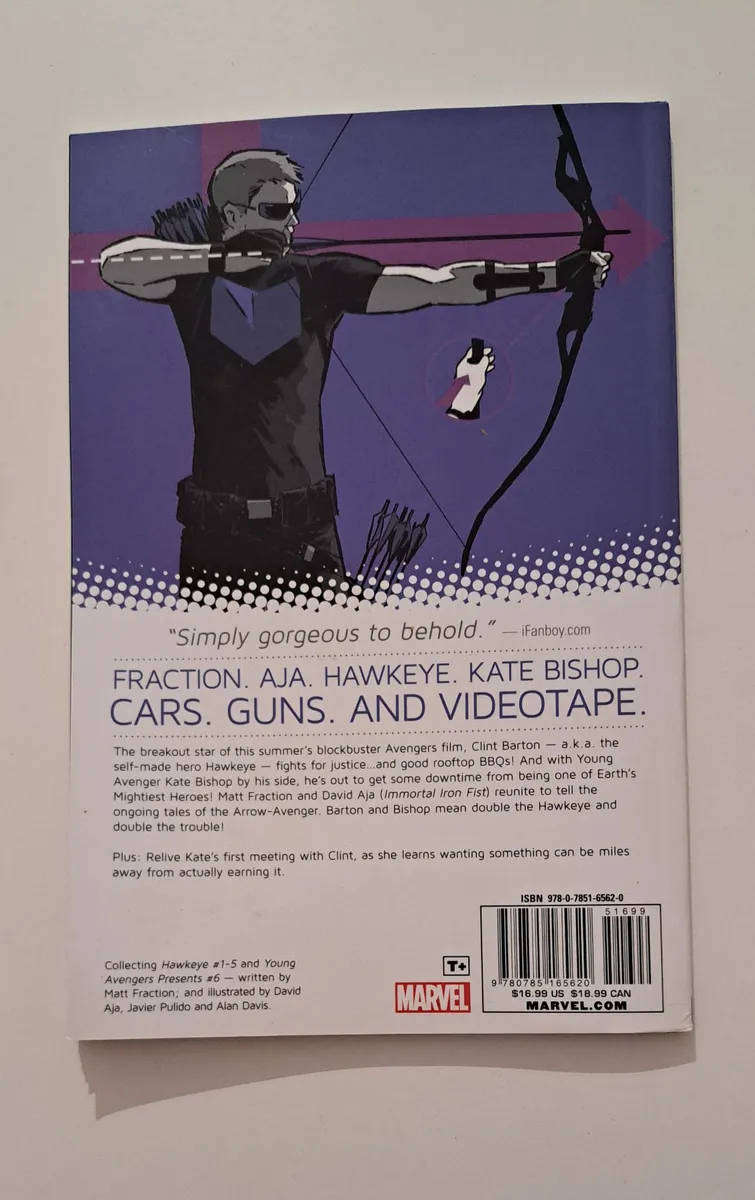 Hawkeye TPB 2013 - 2016 By Matt Fraction & jeff lemire #1 Marvel Now Comic Books comics graphic nove