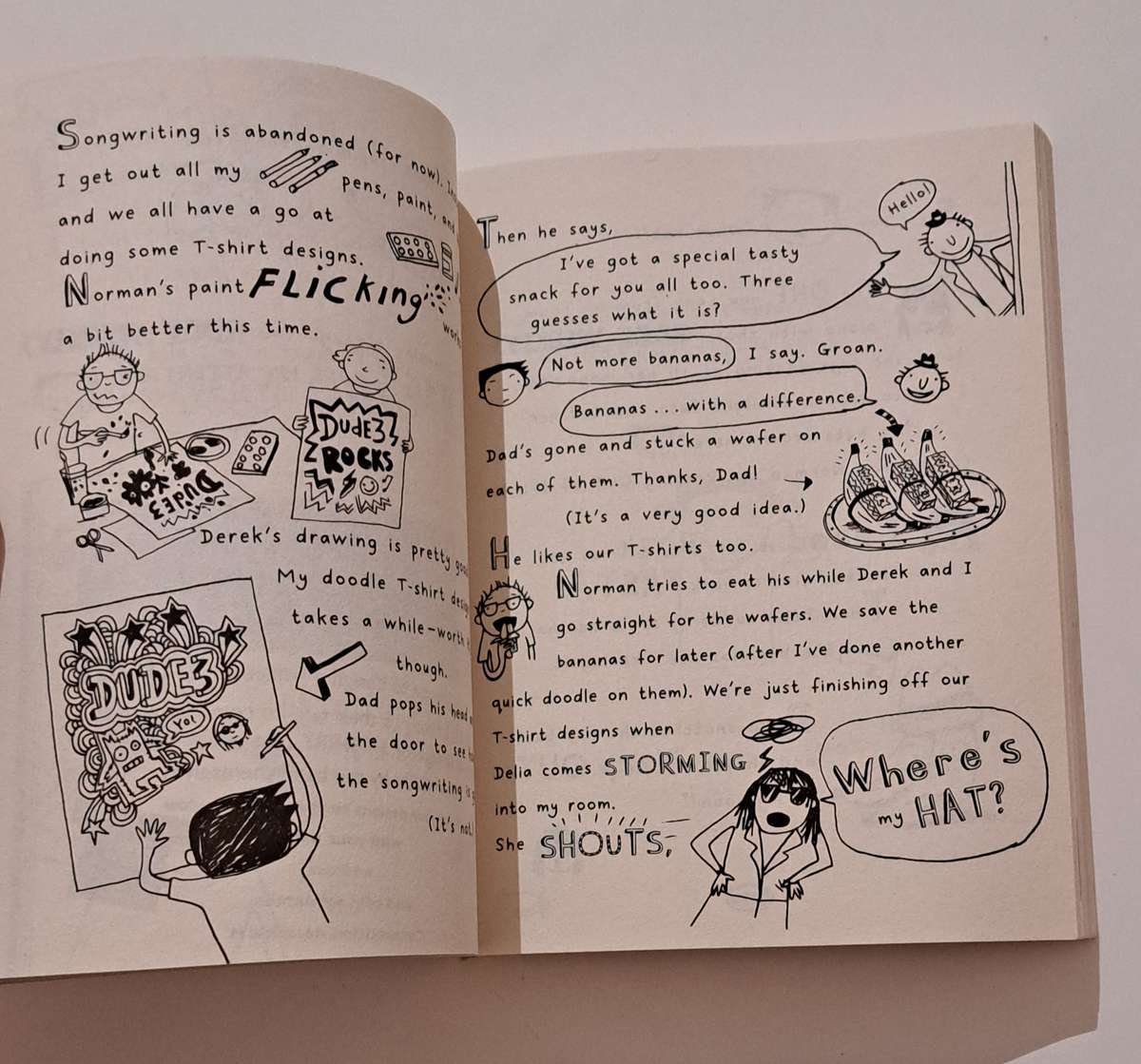 Tom Gates Is Absolutely Fantastic By L Picon children humor fiction kids diary comedy school kids