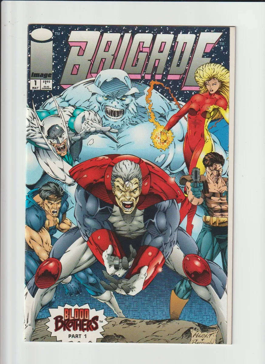 Brigade (1993 2nd Series) #1 Image comic books rare old vintage collectable