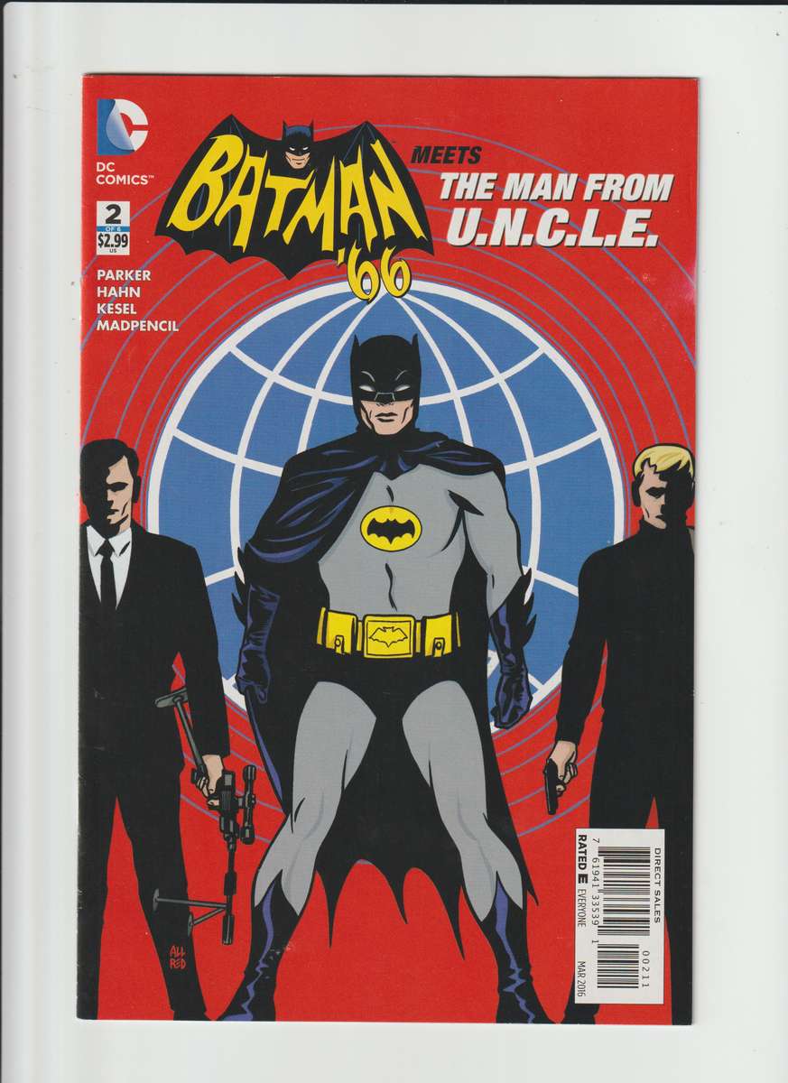 DC comics  books Batman '66 Meets the Man from U.N.C.L.E. (2015 DC) #2 rare collectable