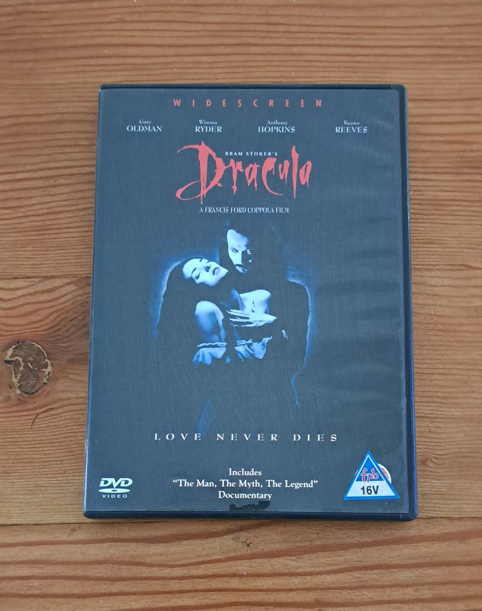 Bram Stoker's Dracula 1992 DVD film movie horror dark fantasy vampire supernatural romance love