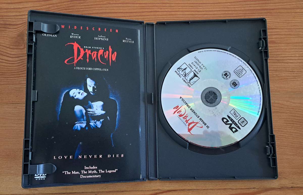 Bram Stoker's Dracula 1992 DVD film movie horror dark fantasy vampire supernatural romance love