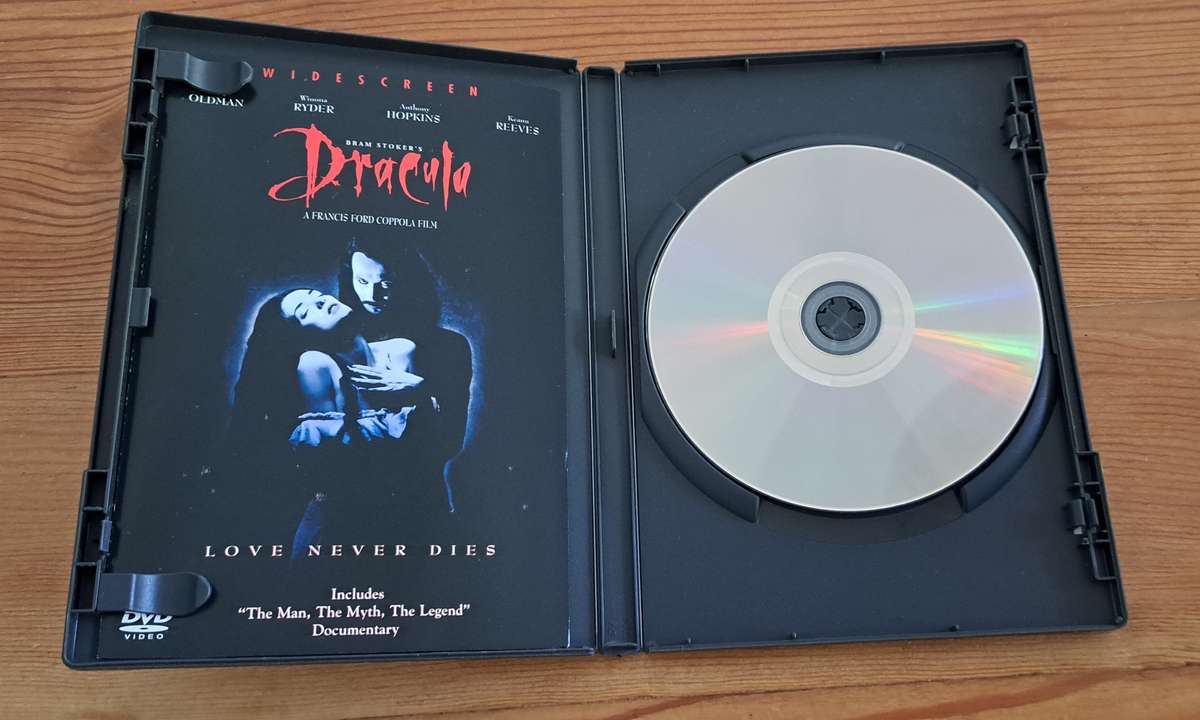 Bram Stoker's Dracula 1992 DVD film movie horror dark fantasy vampire supernatural romance love