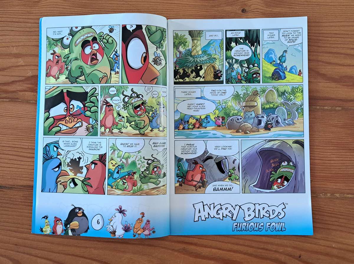 IDW Comics Angry Birds Furious Fowl #1 (2017) comic books rare collectable