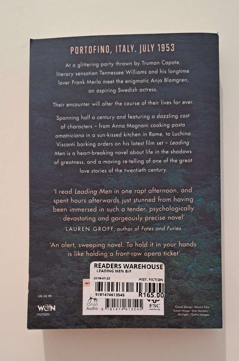 Leading Men Christopher Castellani LGBT fiction historical Italy adult literature film movie lov