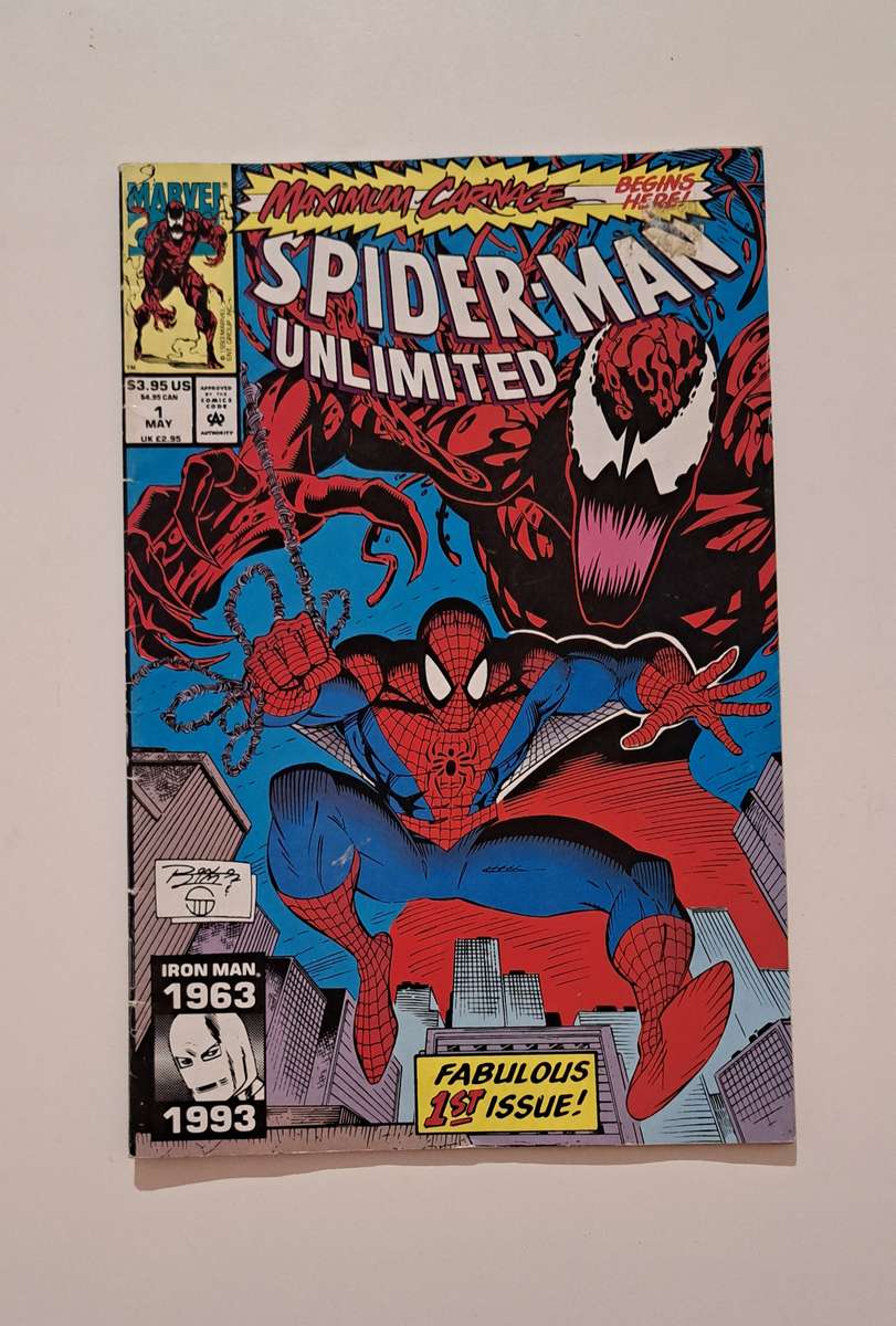 Spider-Man Unlimited (1993 1st Series) #1 rare old vintage rare collectable comics