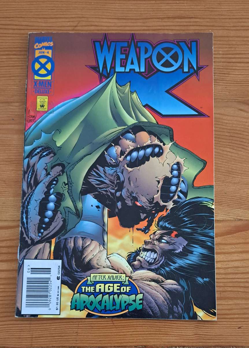 Marvel Comics Weapon X (1995 1st Series) #4 rare almost vintage collectable