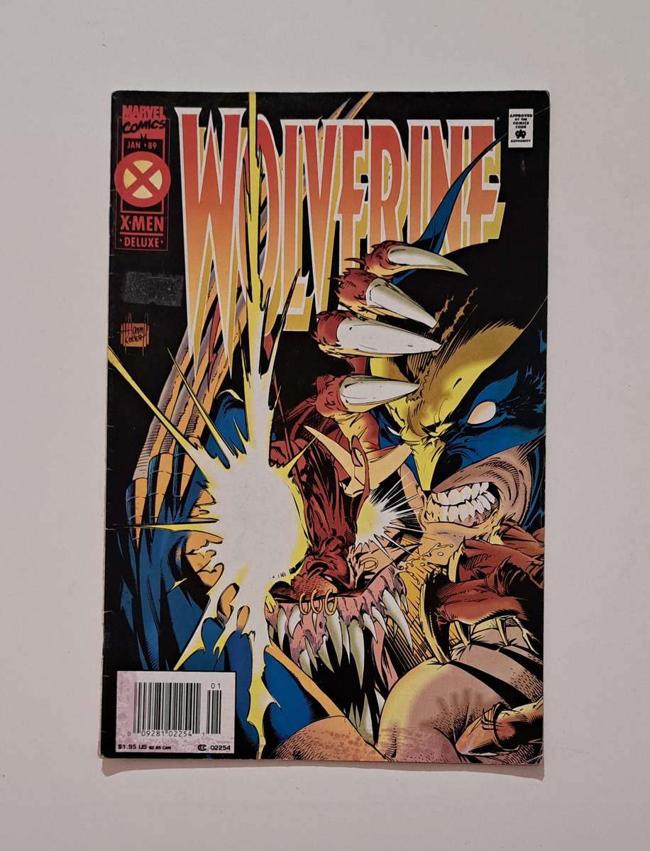 Marvel Comics Wolverine #89 (1988 1st Series) rare old vintage comic books