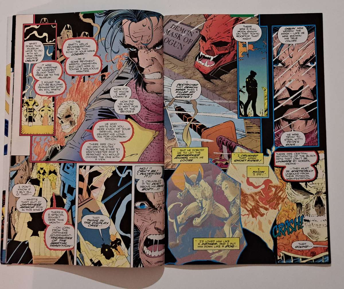 Marvel Comics Wolverine #89 (1988 1st Series) rare old vintage comic books