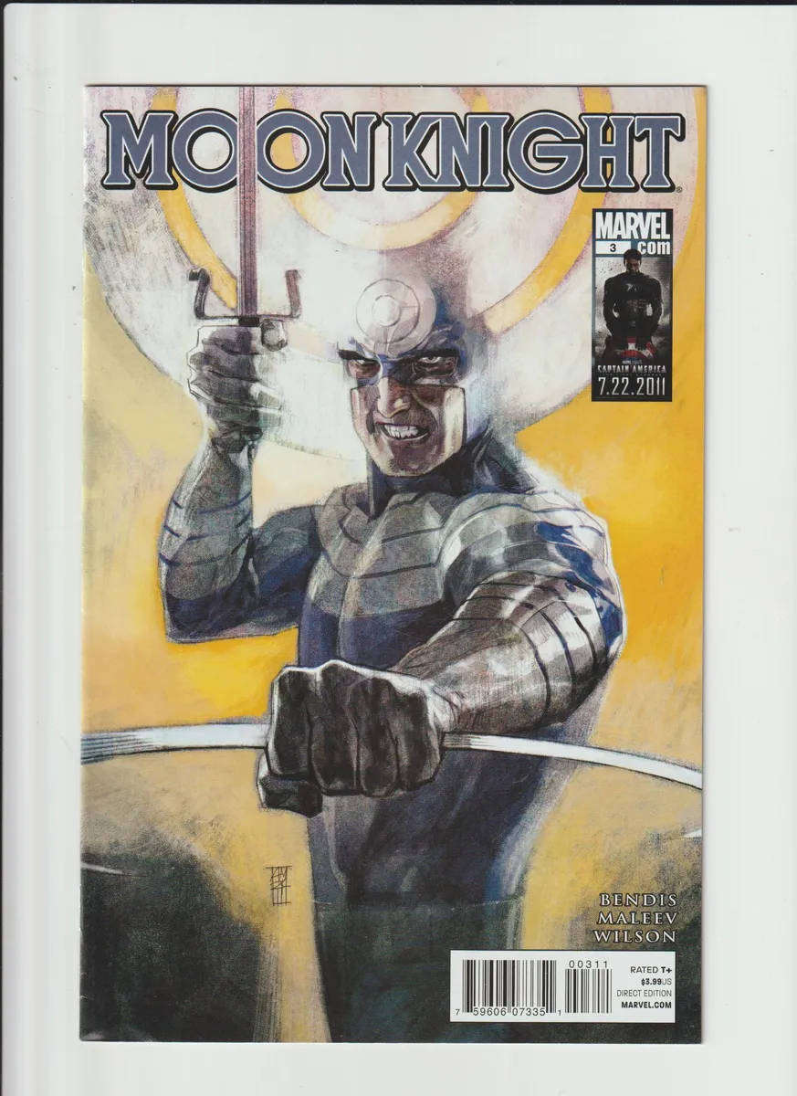 Moon Knight (2011 4th Series) #3A marvel comic books old rare collectable