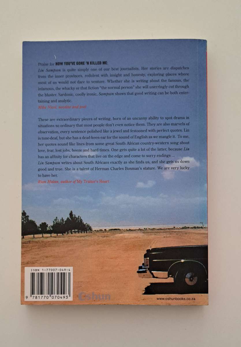 Now You've Gone N Killed Me Lin Sampson South Africa true stories of crime passion ballroom dancing