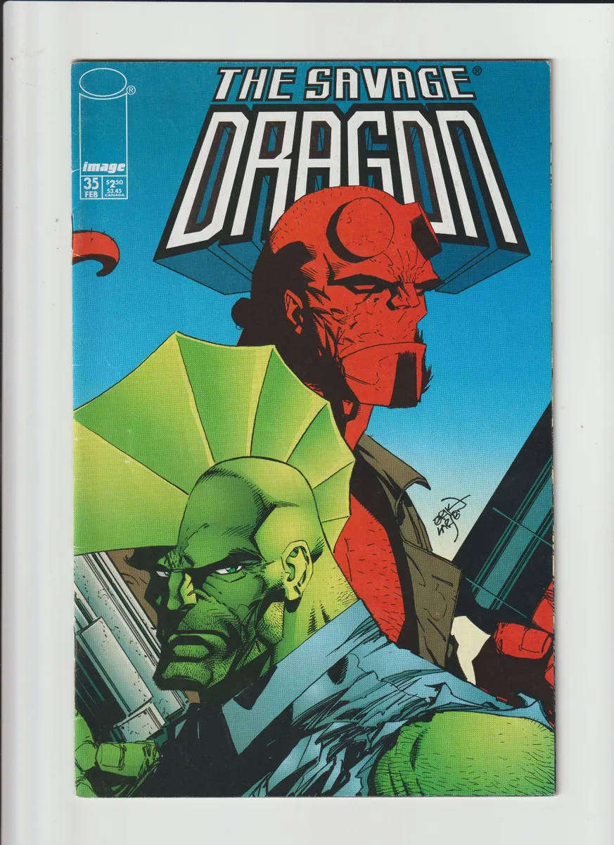 Savage Dragon (1993 2nd Series) #35 image comic books retro old rare vintage collectable