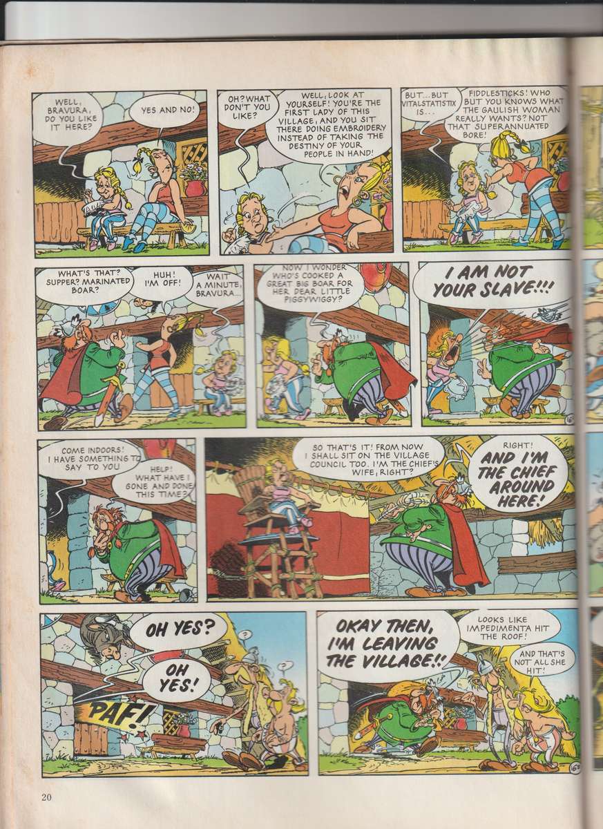 Asterix And The Secret Weapon By Goscinny & Uderzon cartoon classic comic collectable
