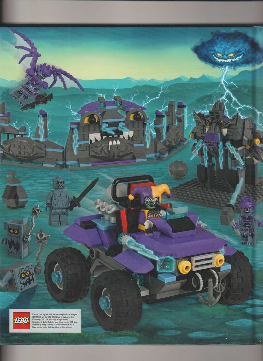 LEGO NEXO KNIGHTS Build Your Own Adventure Hardcover book