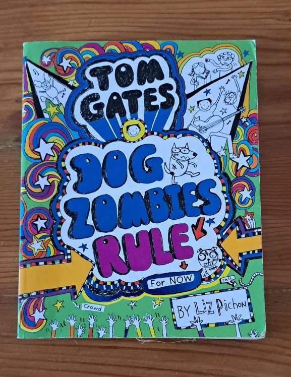Dog Zombies Rule By Tom Gates children's teen humor comedy funny fiction dork wimpy diaries