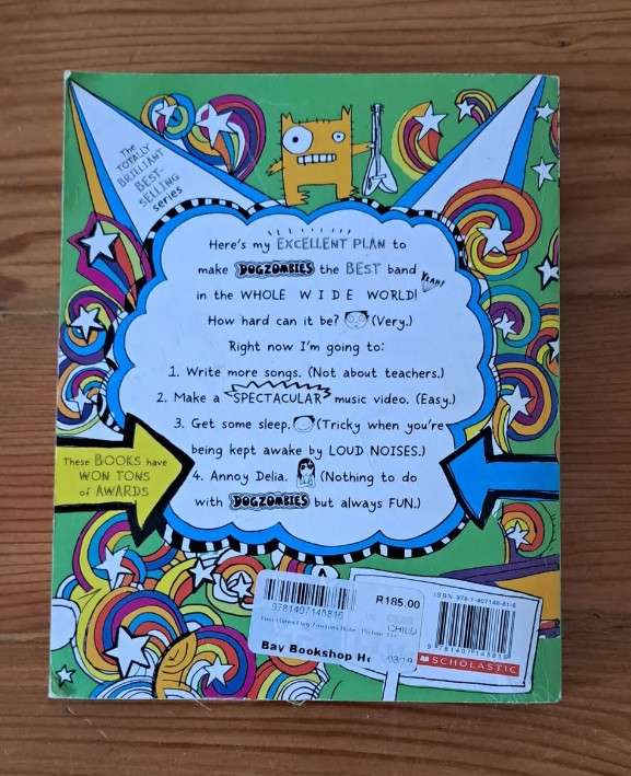 Dog Zombies Rule By Tom Gates children's teen humor comedy funny fiction dork wimpy diaries