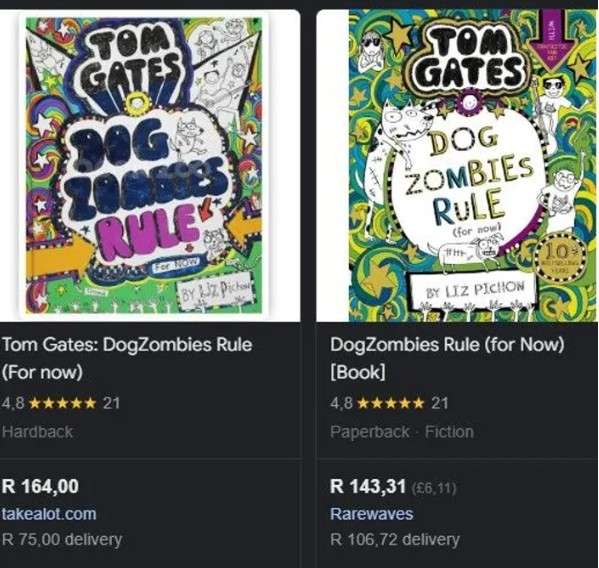 Dog Zombies Rule By Tom Gates children's teen humor comedy funny fiction dork wimpy diaries
