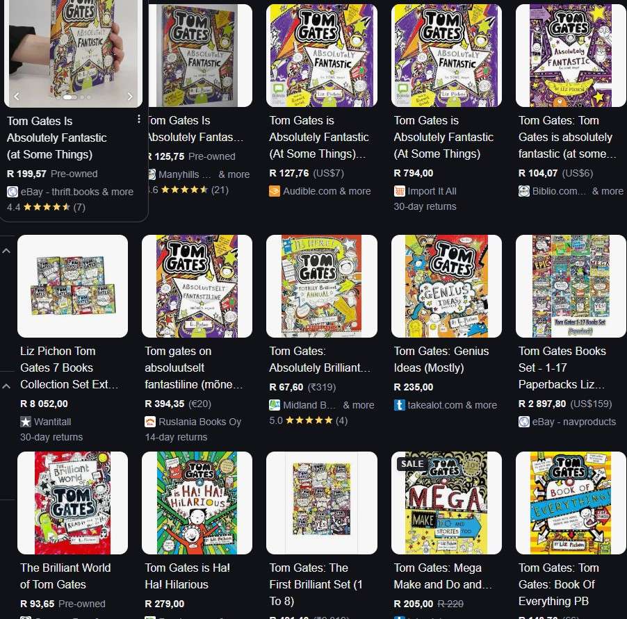 Tom Gates Is Absolutely Fantastic By L Picon children humor fiction kids diary comedy school kids