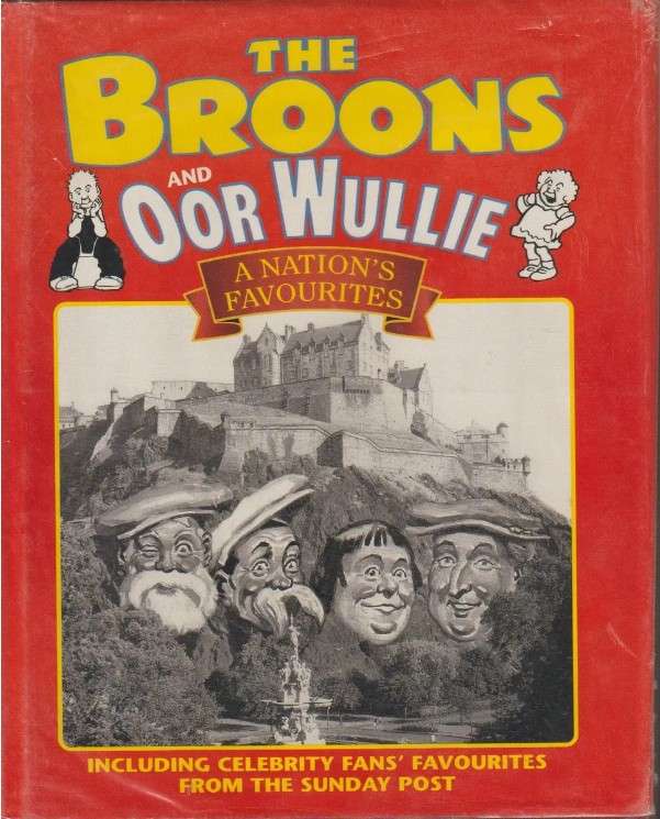 The Broons and Oor Wullie A Nations Favourites (2000) Hard cover annual comic cartoon book