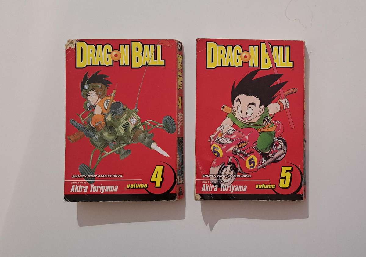 Dragon Ball TPB (2003-2004 Shonen Jump Edition) #4 & #5 manga graphic novel comic books anime