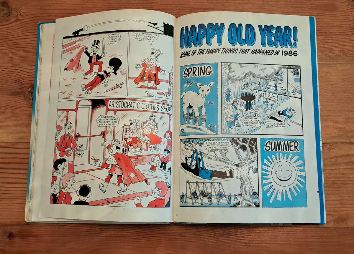 The Beano comic book annual 1987 vintage retro old rare ****SOLD****