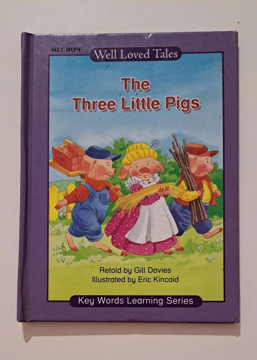 The three little pigs by Gill davies kids children's classic fable story book