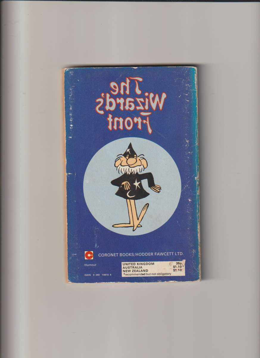 The Wizard`s Back By Brian Parker (1975) cartoon comic paperback book old rare vintage collectable
