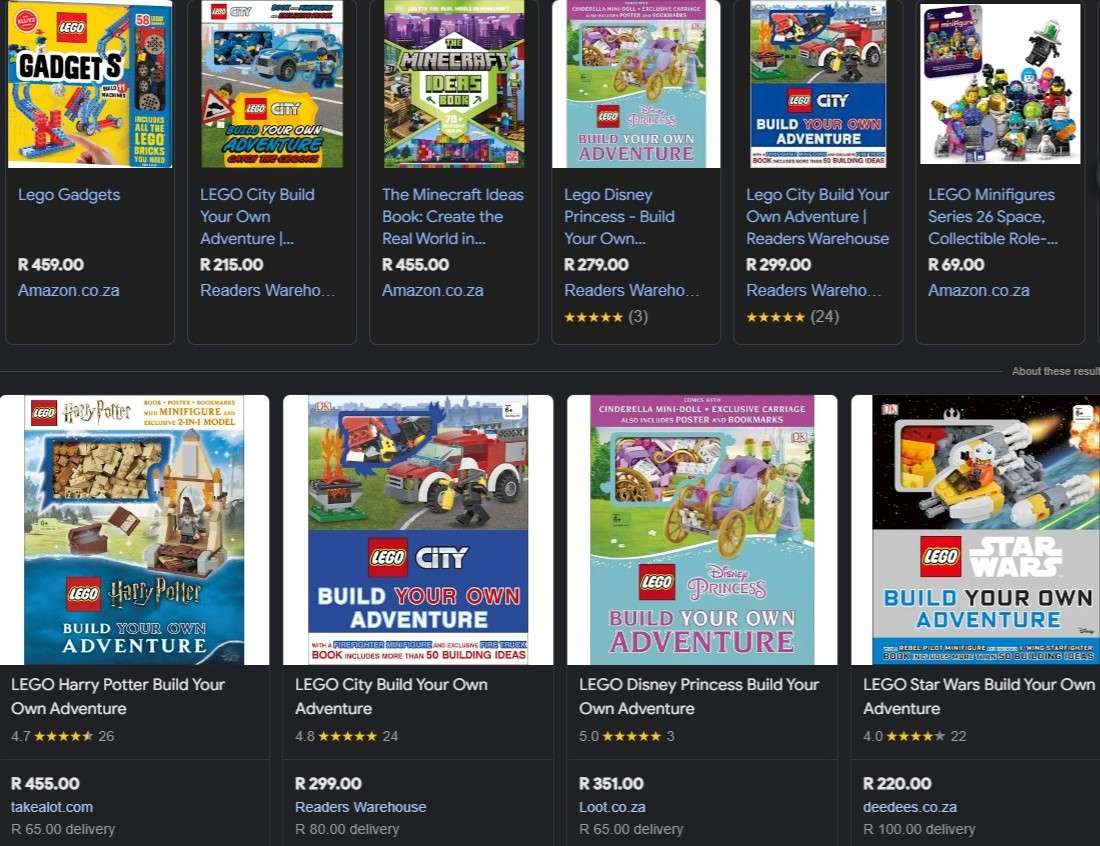 LEGO NEXO KNIGHTS Build Your Own Adventure Hardcover book